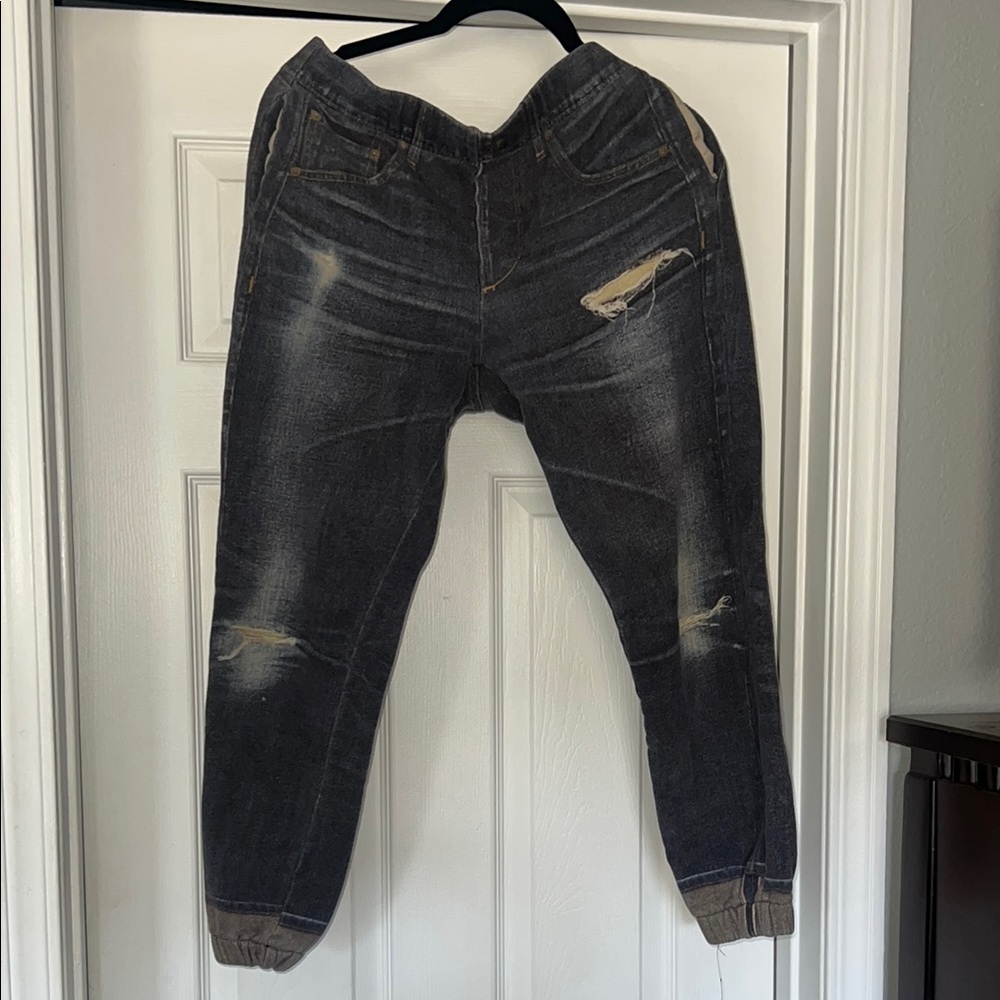 Rag & Bone Miramar Distressed Terry Jogger small